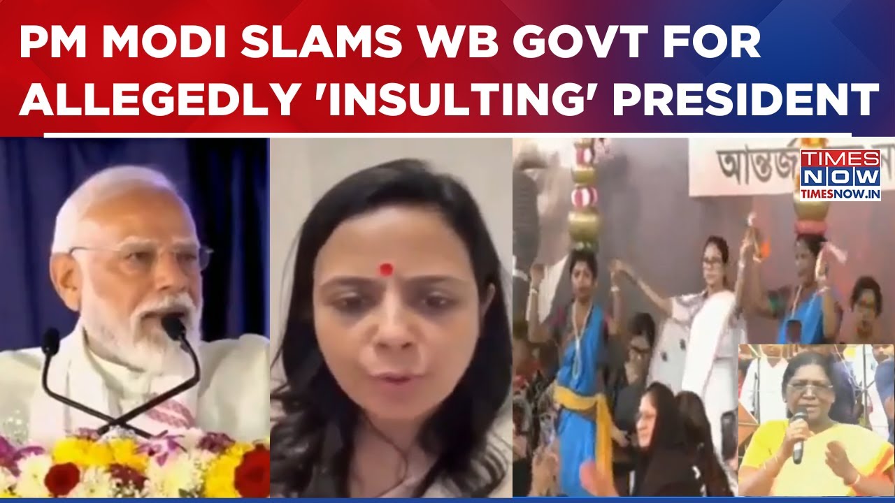 PM Modi Accuses Bengal Govt Of ‘Insulting’ President Murmu; TMC Responds With This