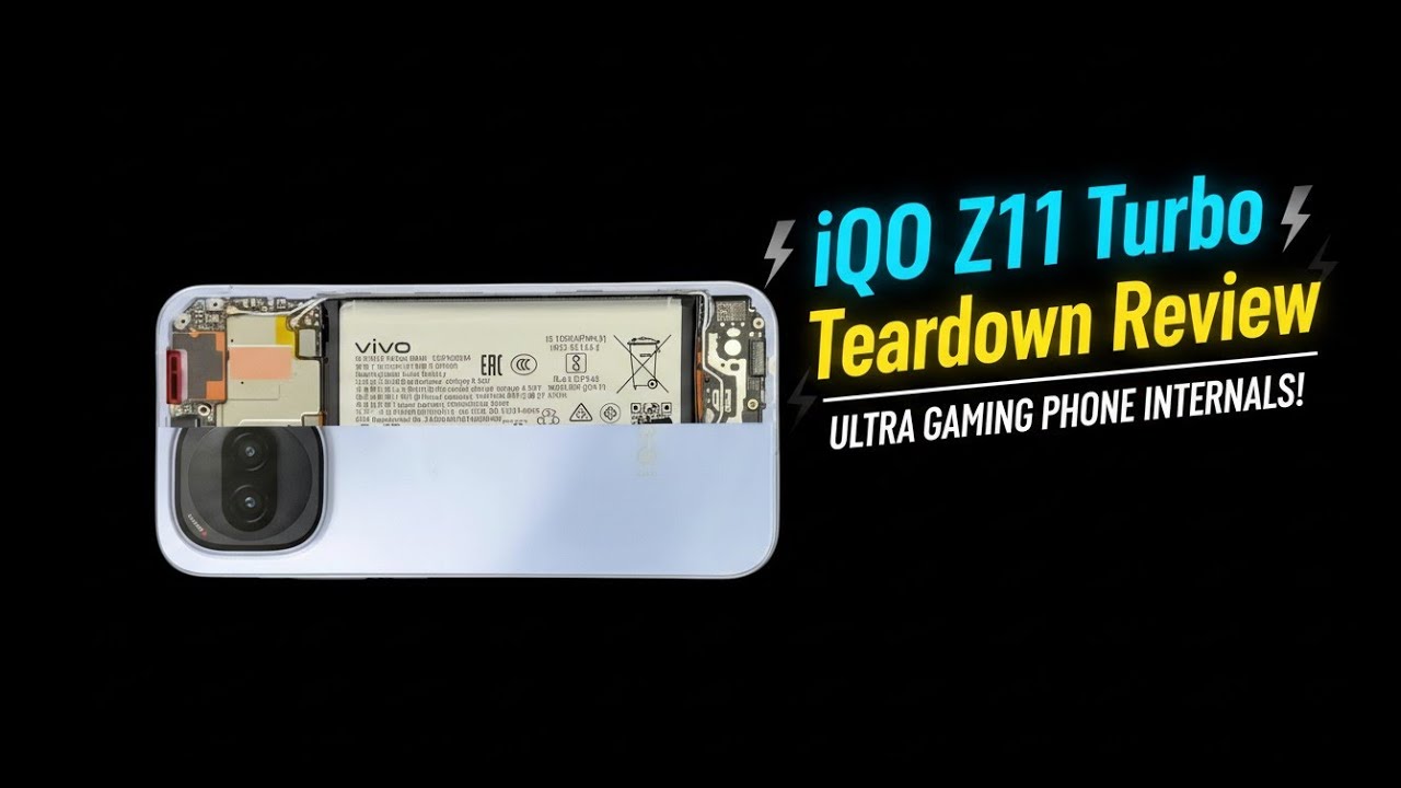 iQOO Z11 Turbo Teardown Review! Is it really a smaller version of the iQOO 15? Z11 Turbo WinRT Ace6T