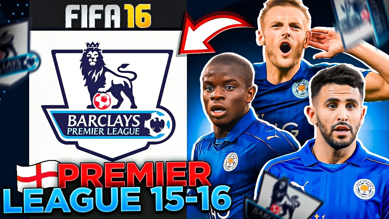 Simulei a PREMIER LEAGUE... de 2016 🏆 │ FIFA 16 em 2023