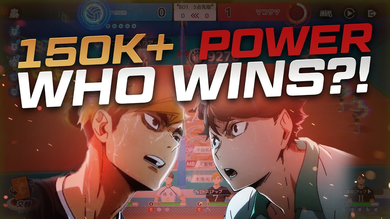 150K+ POWER PVP BATTTLE! 🔥 Haikyuu FLY HIGH Gameplay | Haikyu!! FLY HIGH Match