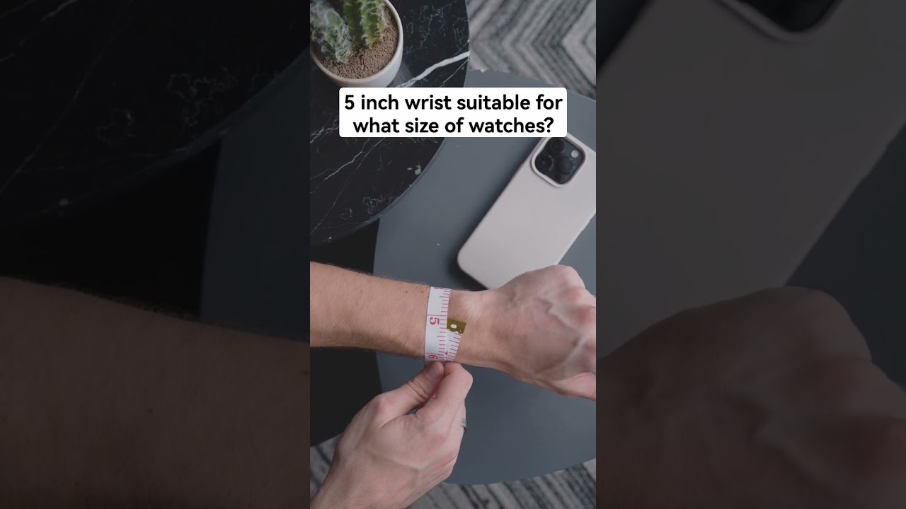 How watches do look like on 5 inch wrist? #shorts
