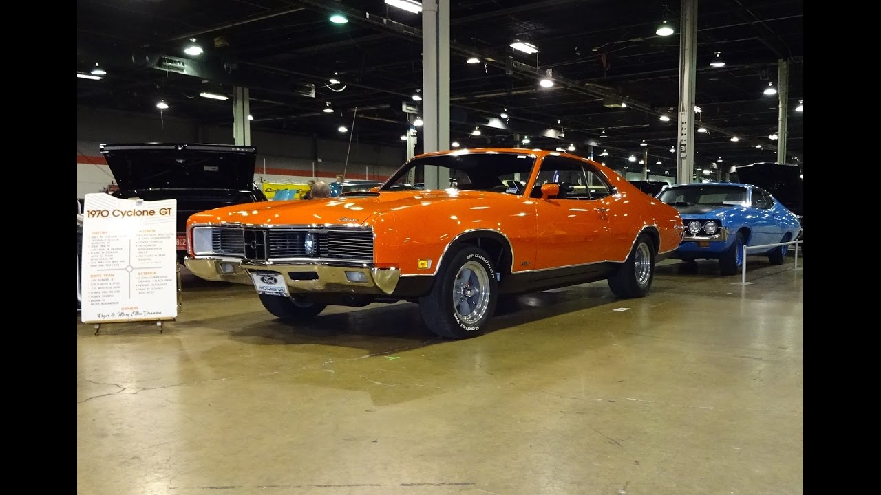 1970 Mercury Cyclone GT in Orange Paint & Engine Sound on My Car Story with Lou Costabile
