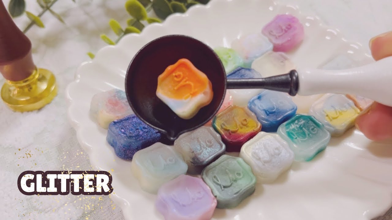 The most awaited wax beads | New glitter wax beads | New wax seal stamps