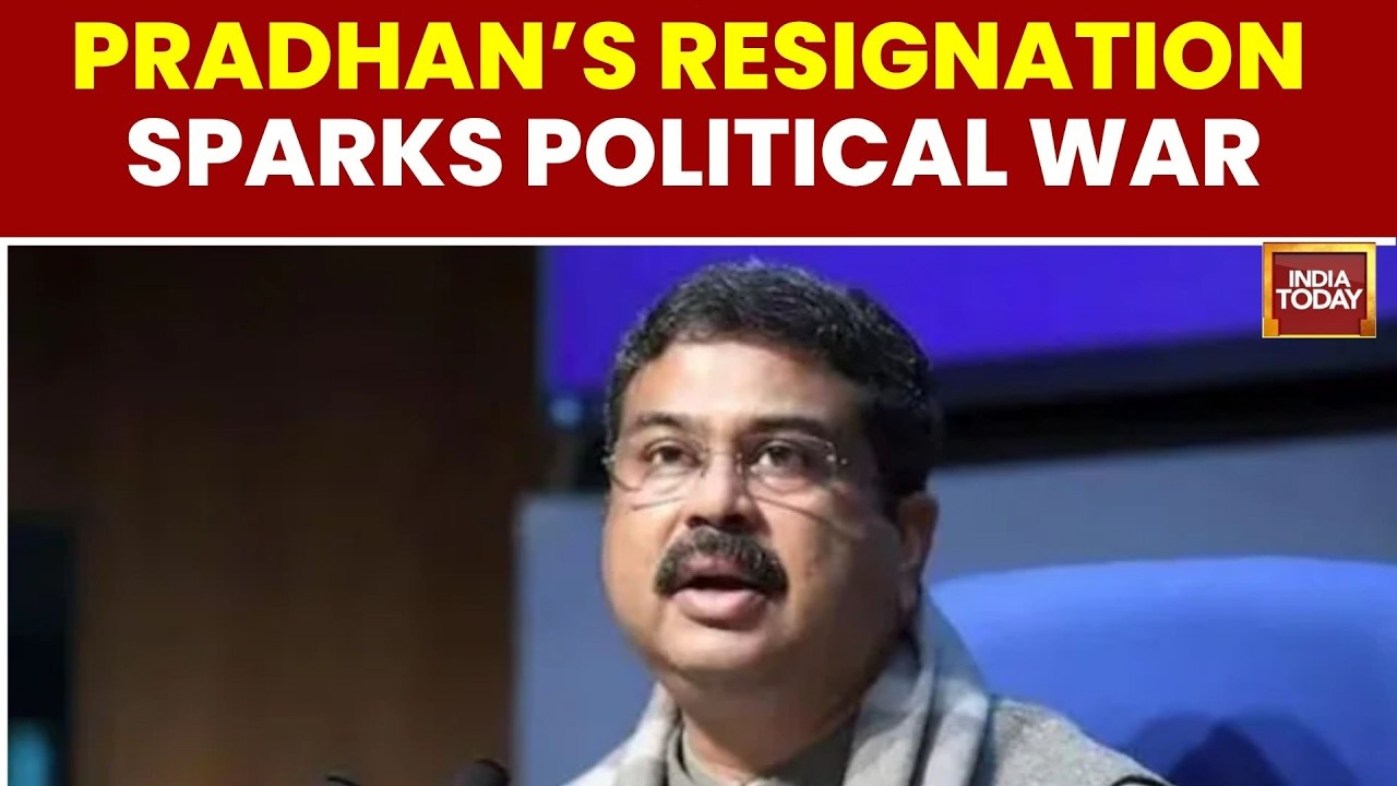Dharmendra Pradhan's Resignation Sparks Political War | CJP Protest Ends As Govt Accepts Demands