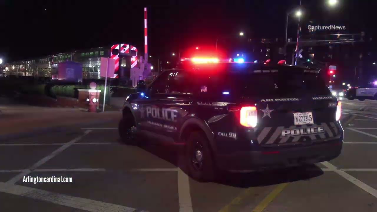 Metra train crash with Toyota Camry at Arlington Heights Road/Northwest Highway, Arlington Heights