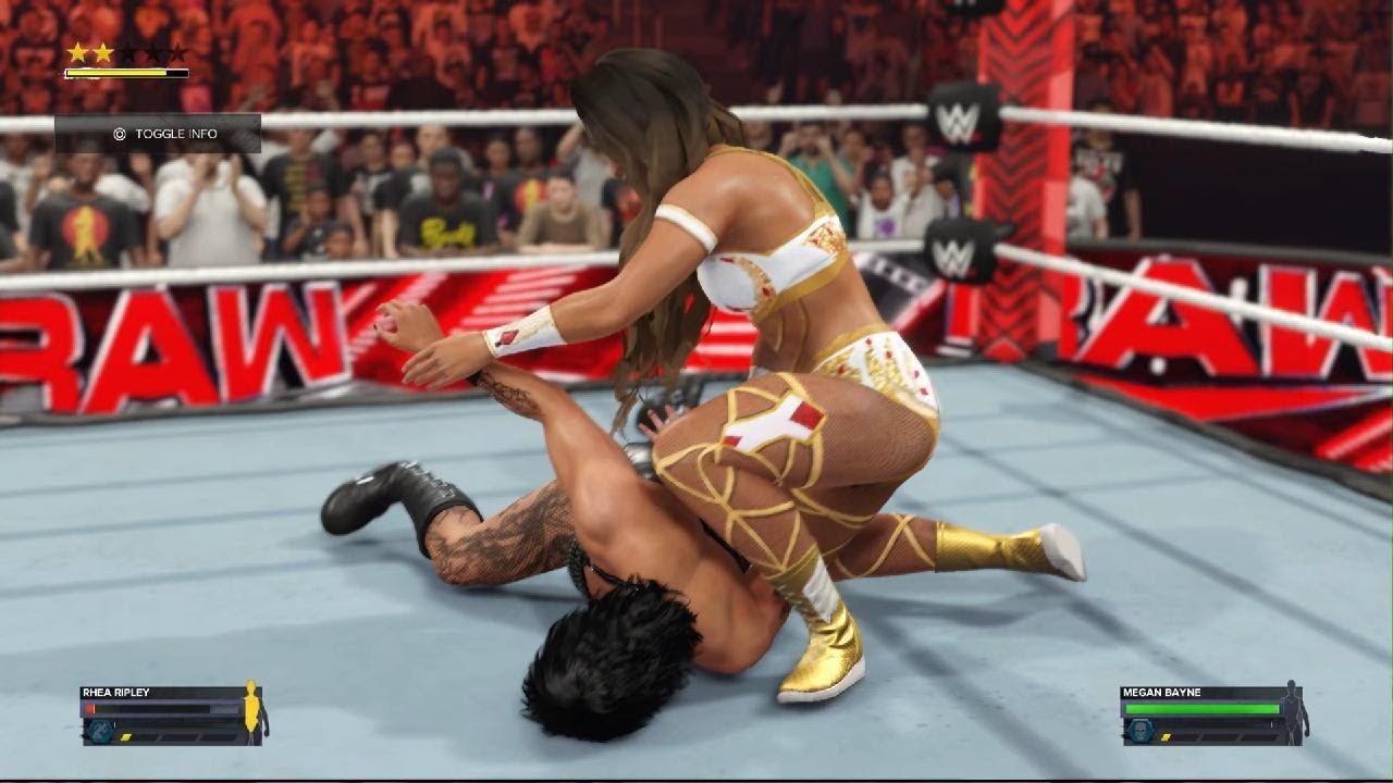 WWE 2K24 Dream Match - Rhea Ripley vs. Megan Bayne (c) - WWE Women's Classic Title