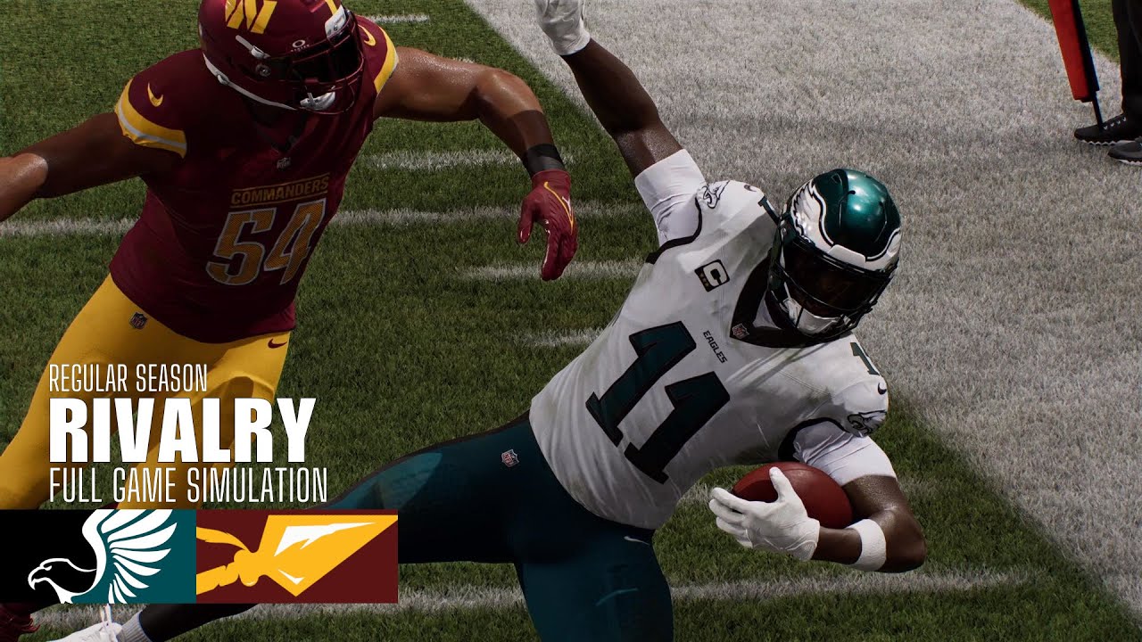 Eagles vs. Commanders | 2026 Rivalry Game | Madden NFL 26 Simulation