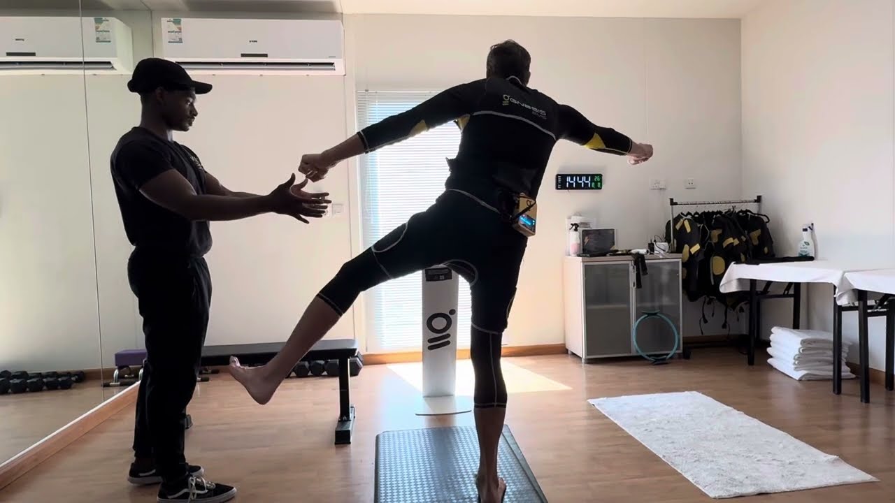 EMS exercise program stand for Electrical Muscle Stimulation 