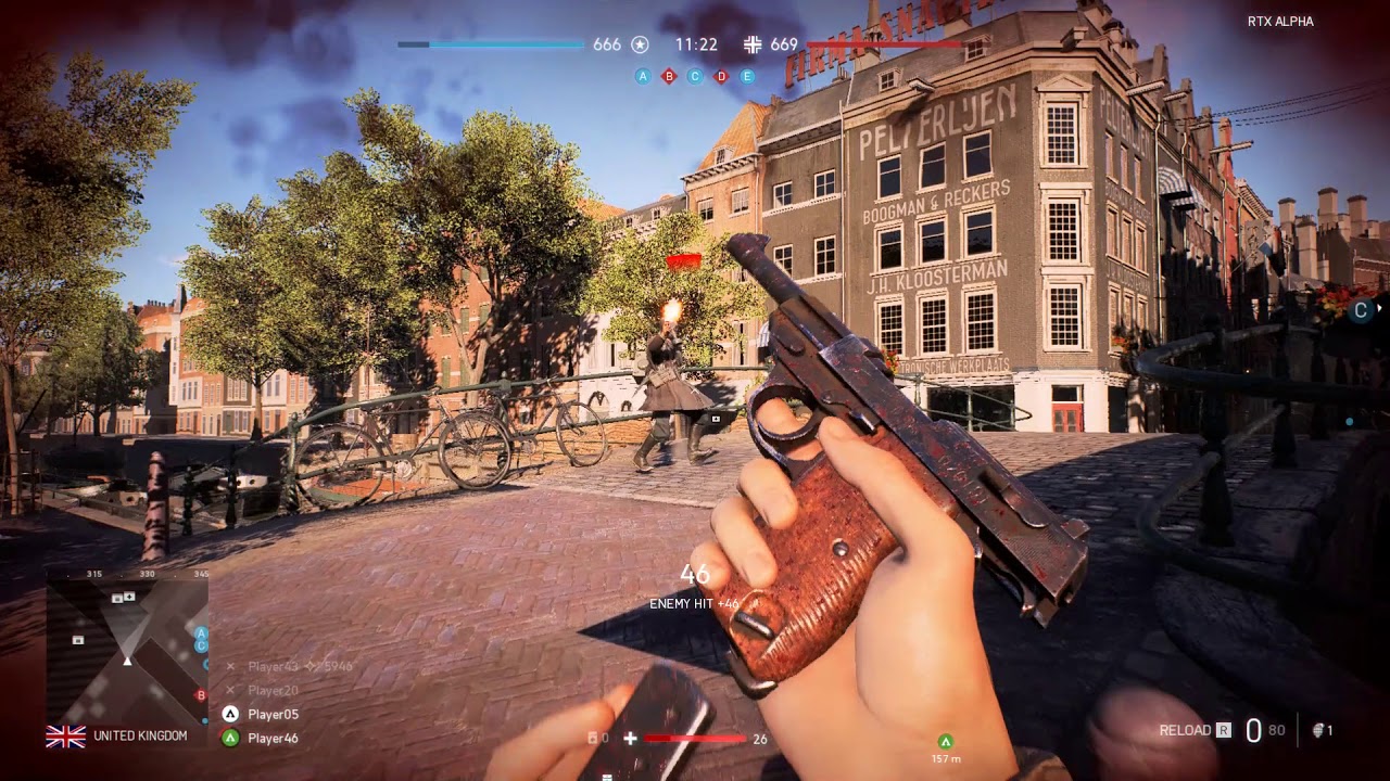 Battlefield V [1080p/Max Settings @ RTX 2080 Ti] [RTX Ray Tracing On] [Rotterdam Map]