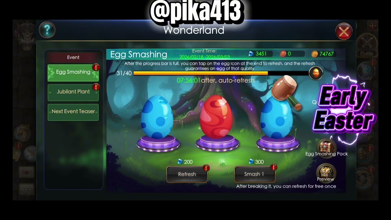 02/18: cracking some eggs for omelette 🤣🤣