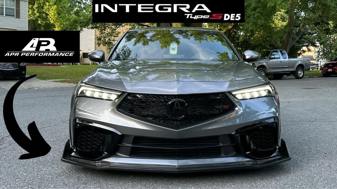 Installing APR Performance Carbon Fiber Air Dam/Front Lip on 2024 Integra Type S (DE5) 🔥