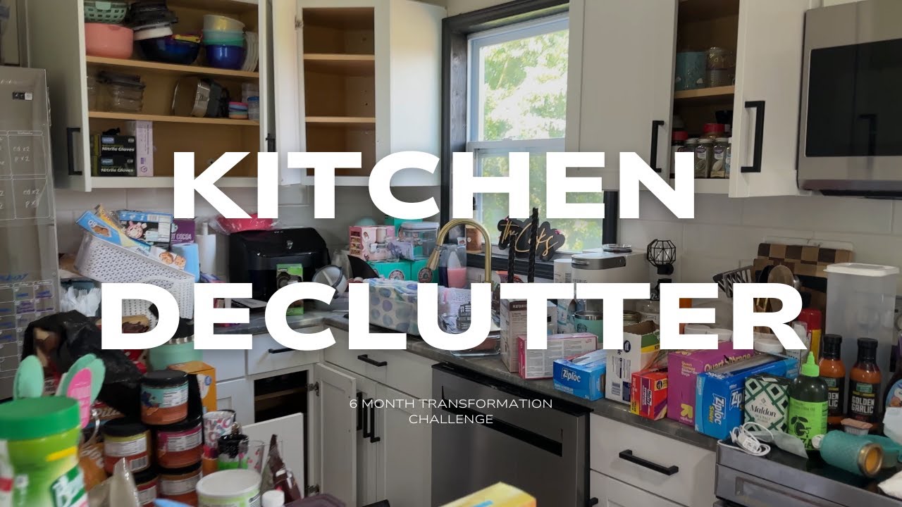EXTREME KITCHEN DECLUTTER | purge and organize with me