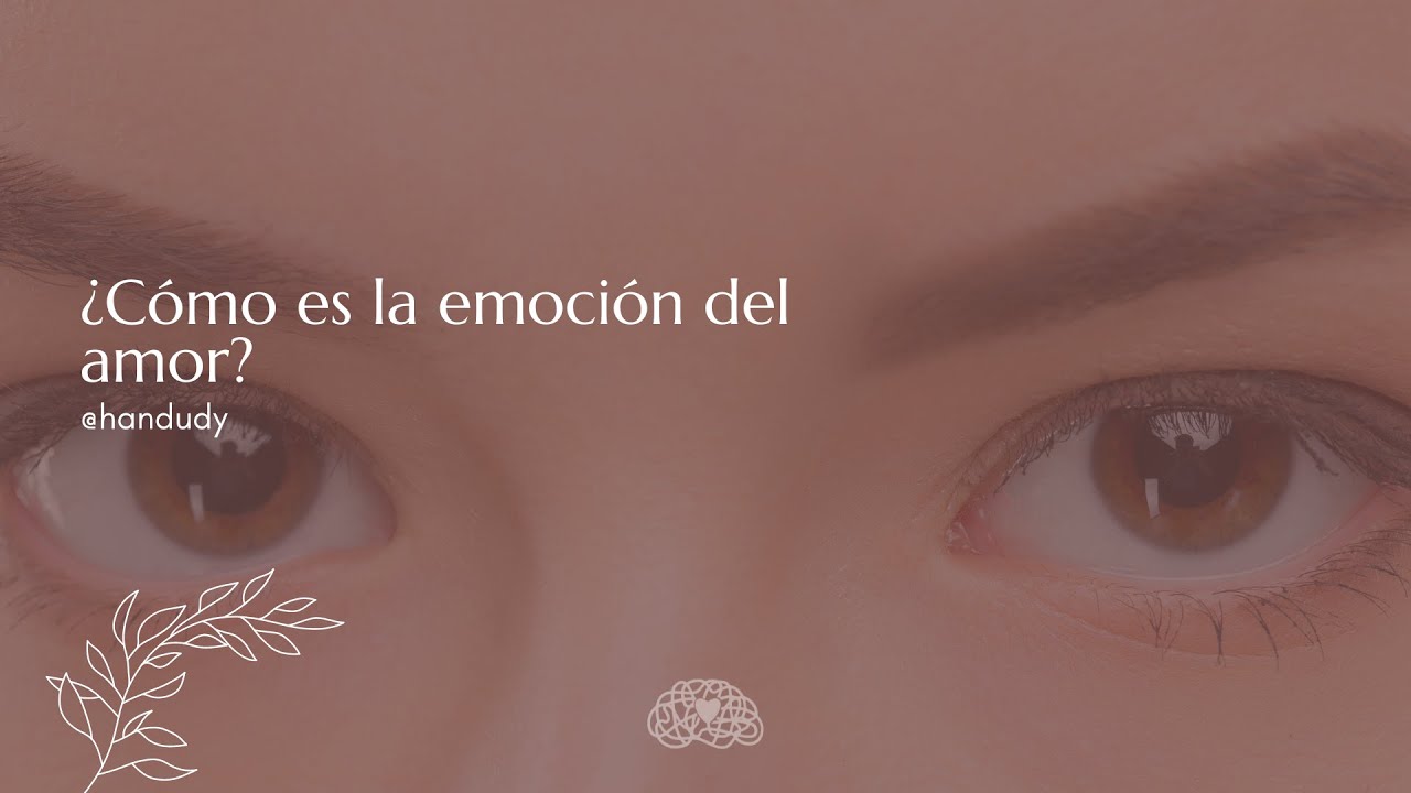 ¿Cómo es la emoción del amor?