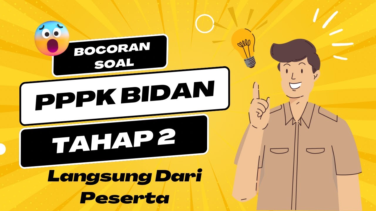 BOCORAN FR PPPK BIDAN DARI PESERTA UJIAN