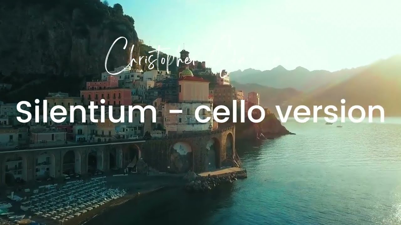 Christopher Galovan - silentium - cello version(ambient, relaxing cello music)