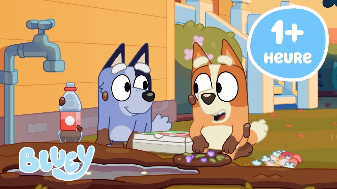 🔴VIVRE: Le plaisir du barbecue 🌭 | Bluey Français Chaîne Officielle