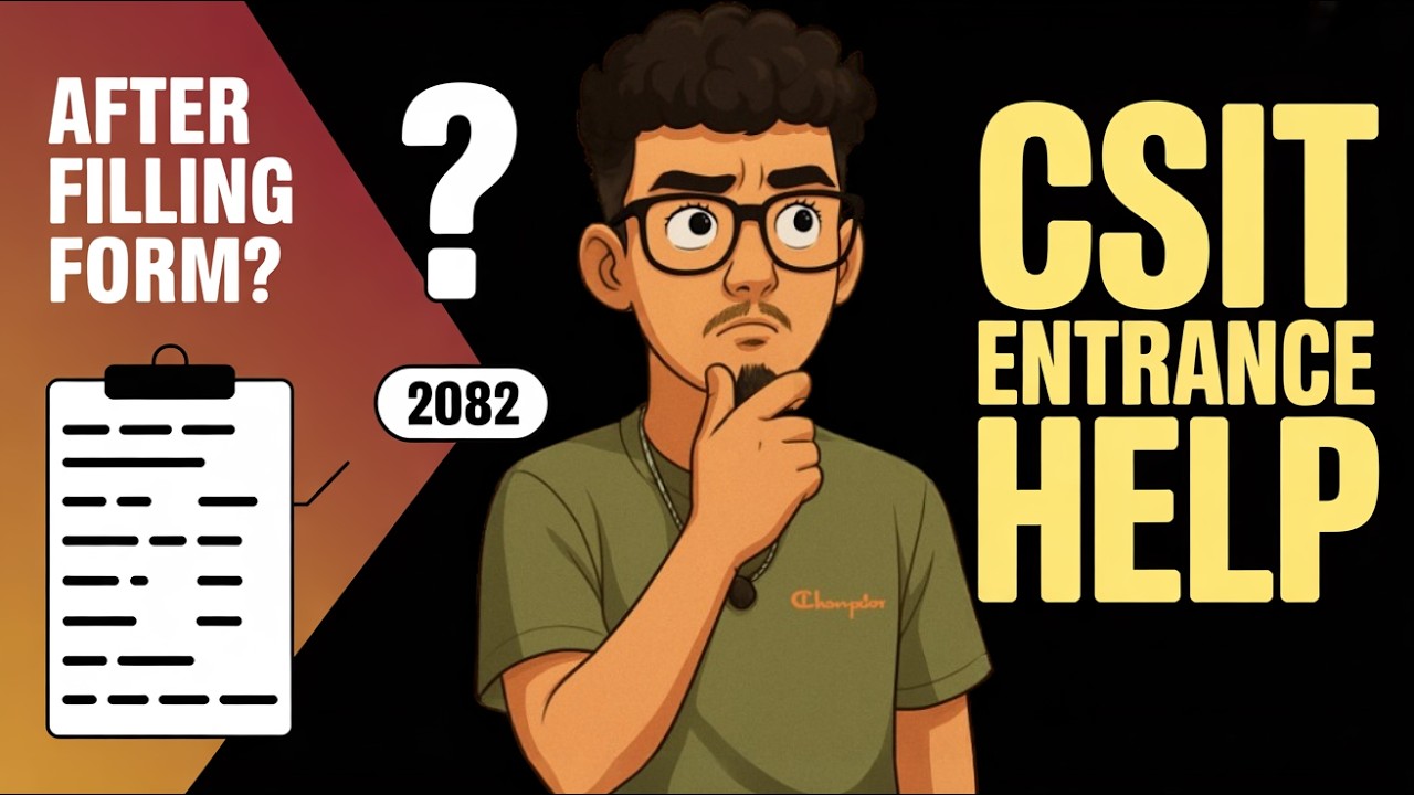 BSc CSIT Entrance 2082 | What To Do After Filling Form? | Check Status? | CSIT Entrance Help