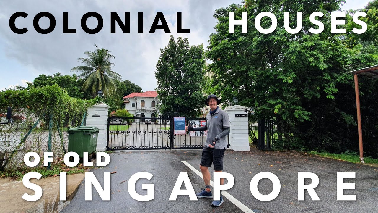 Singapore by Brompton: Checking out colonial mansions (騎小布探索老房子)