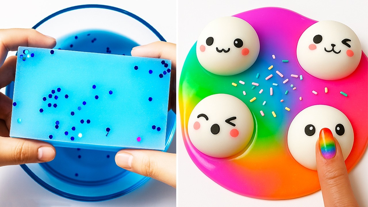 Satisfying Slime ASMR Videos | Relaxing Best Slimes No Talking 3874