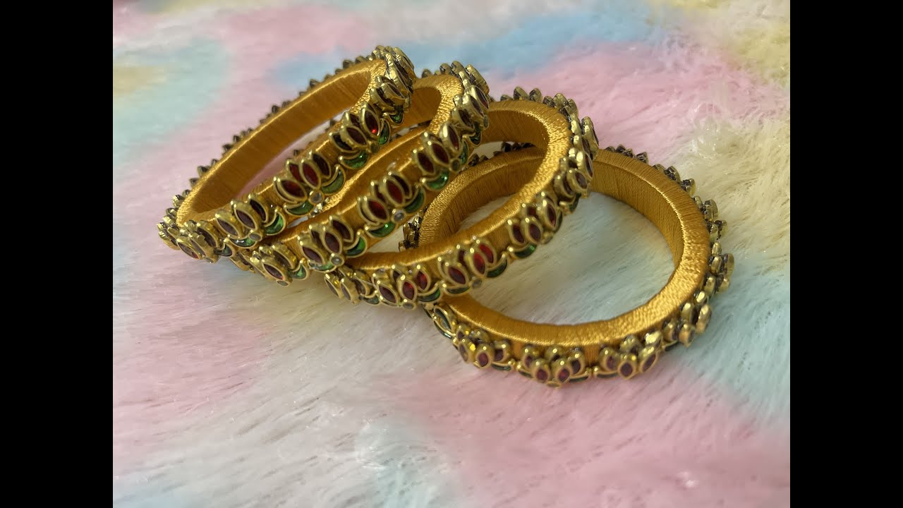SR CRAFTING TALESS - LOTUS DESIGN BANGLES