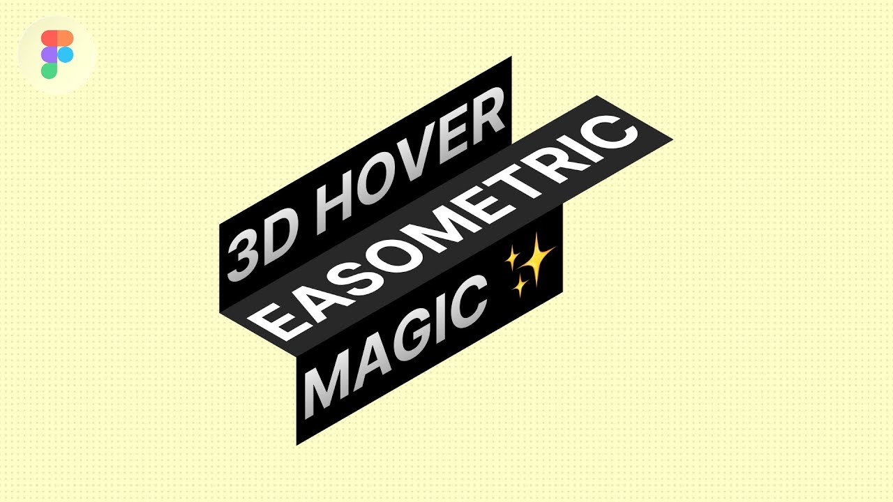 Flat ➡️ Isometric Hover in Figma (Easometric Plugin) 🔥