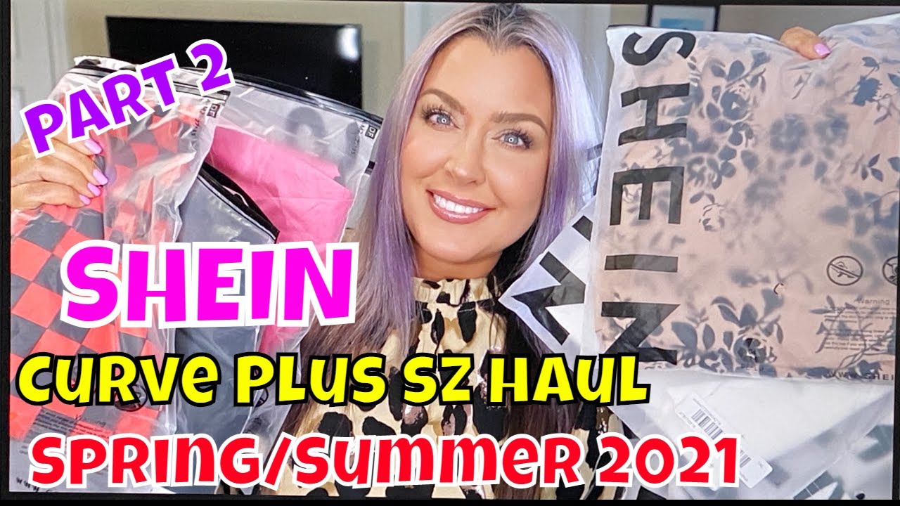 Shein Curve Plus Size | Shein Curve Spring / Summer haul 2021 | HOTMESS MOMMA VLOGS