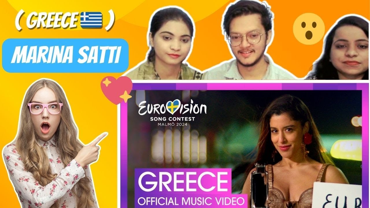 Marina Satti - ZARI | Greece 🇬🇷 | Official Music Video | Eurovision 2024 | Reaction Video