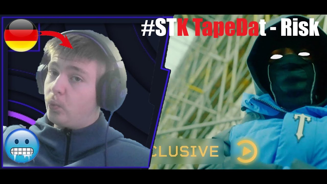 #STK TapeDat - Risk (Music Video) | Pressplay | German Guy Reacts 🇩🇪 🔥 | altikma