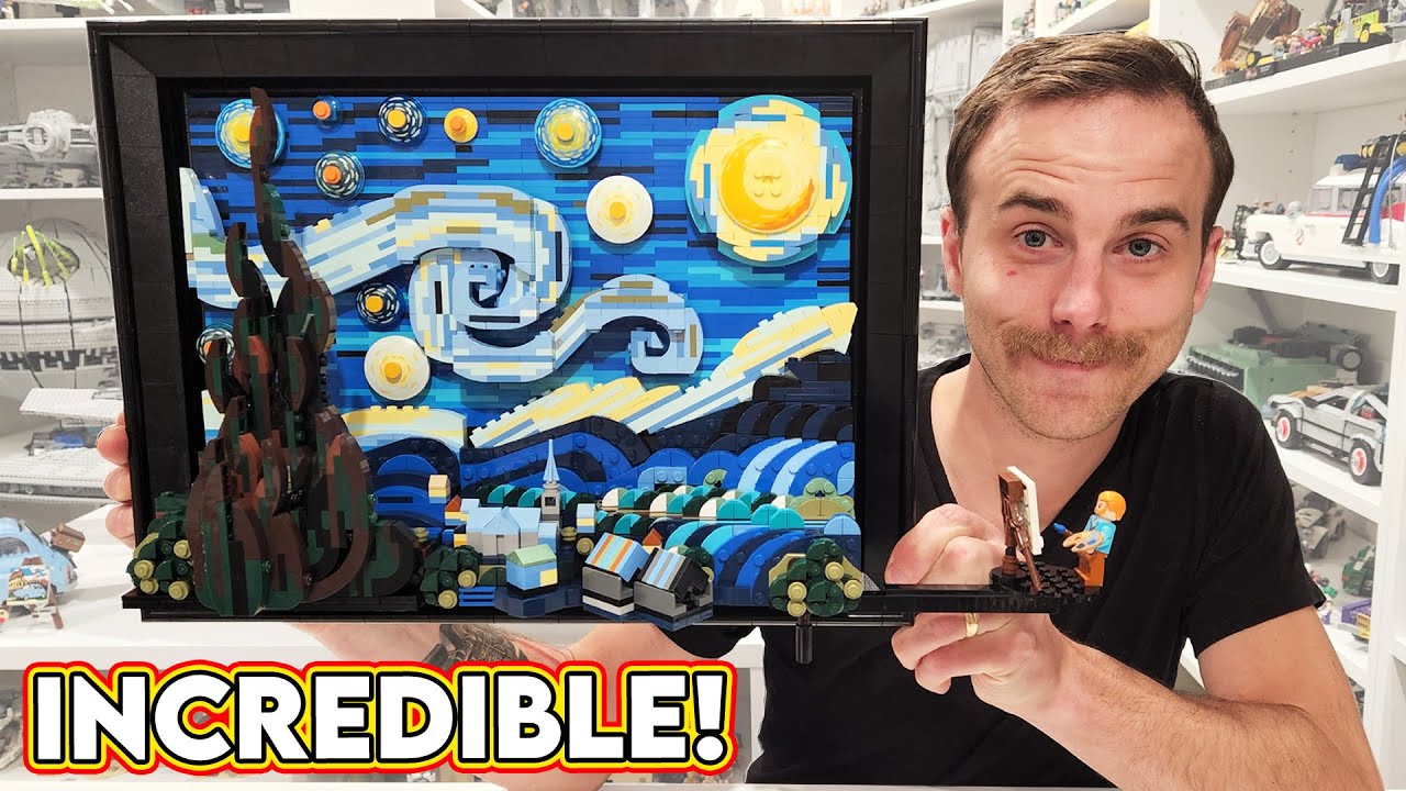 LEGO Vincent van Gogh The Starry Night Review