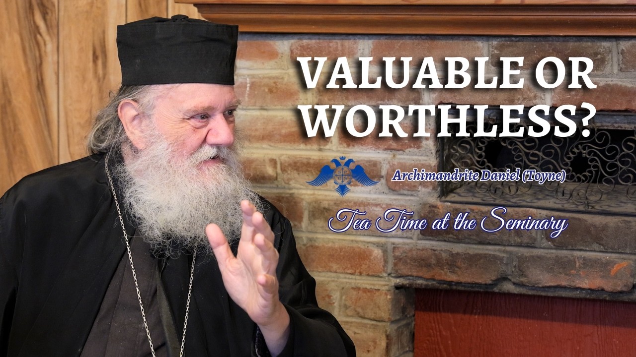 Does Secular Culture Have Any Value? | Archimandrite Daniel (Toyne) | Tea Time at the Seminary