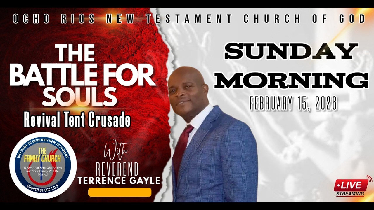 BATTLE FOR SOULS //SUNDAY MORNING//REVIVAL TENT CRUSADE FEBRUARY 15, 2026