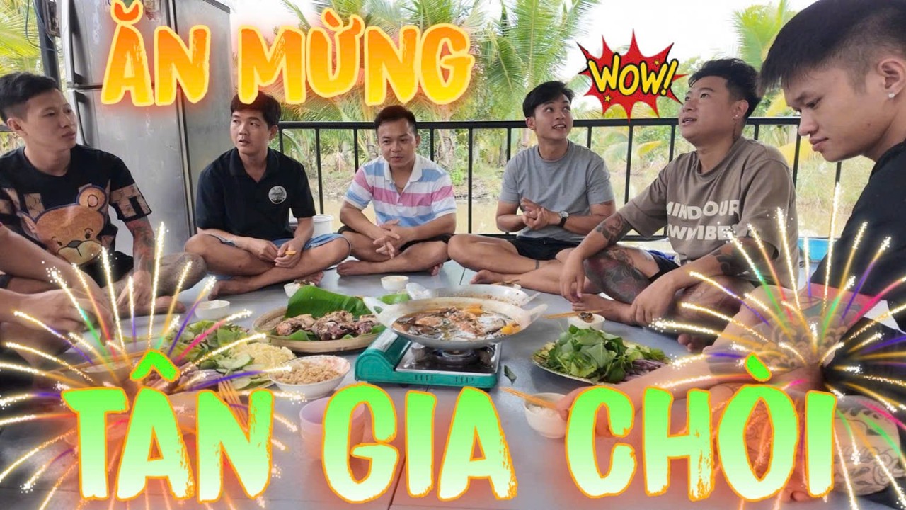 Hoàn Thiện Màu Mới Cho Căn Chòi Và Bữa Cơm Tân Gia Chòi..!|Thanh Nhã TV
