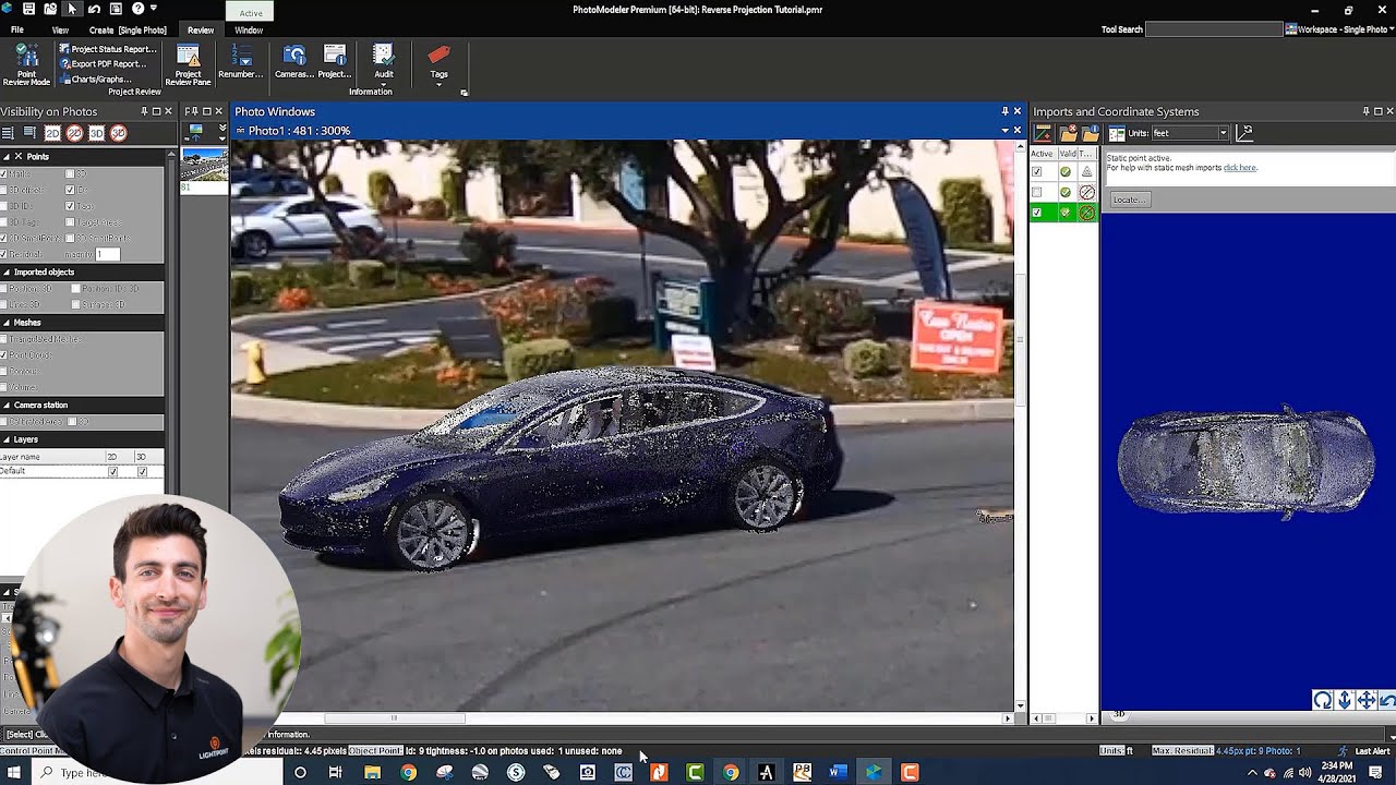 Establishing Vehicle Speed from Surveillance Video