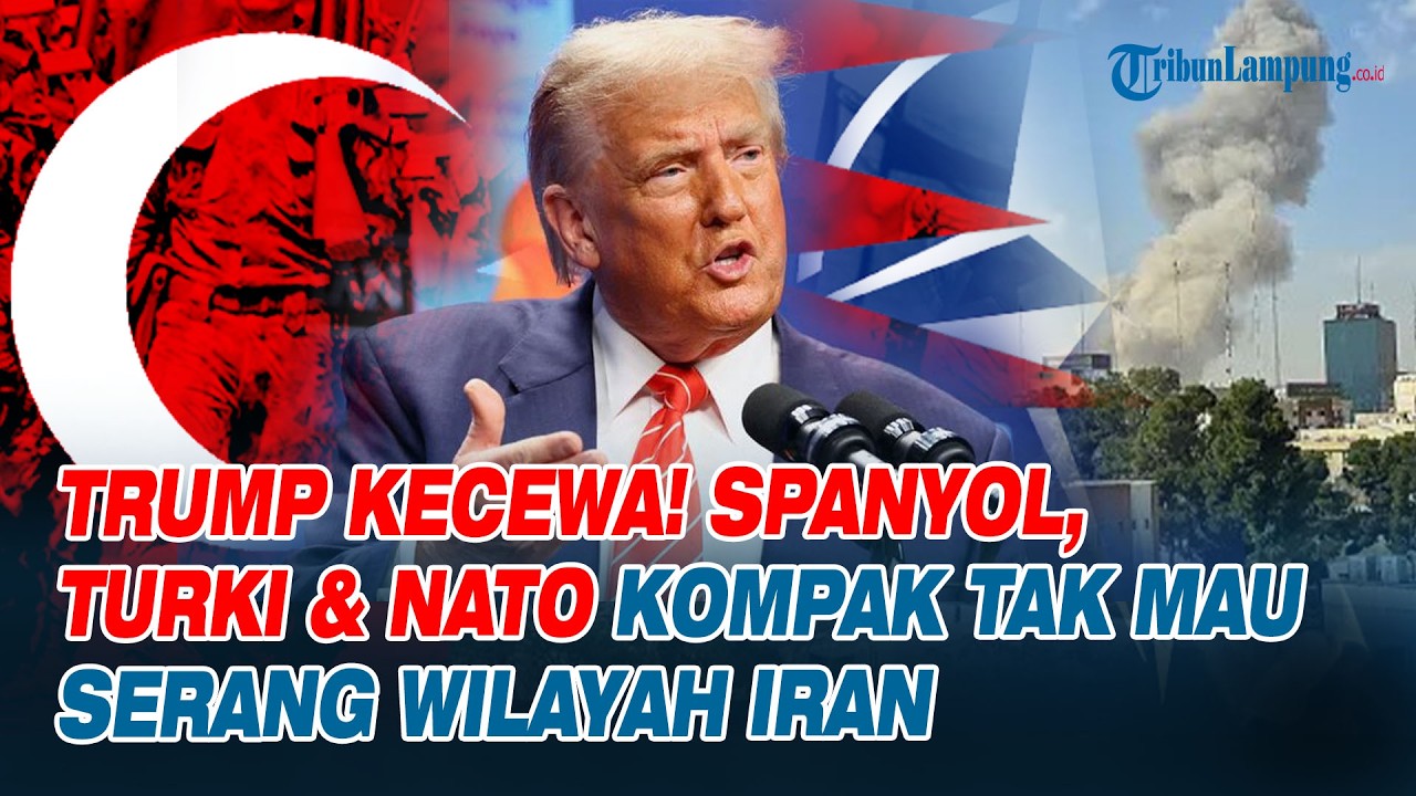 AS Minta Bantuan NATO Serang Iran, Spanyol, Turki, Prancis, Jerman, Inggris Menolak, Trump Kecewa
