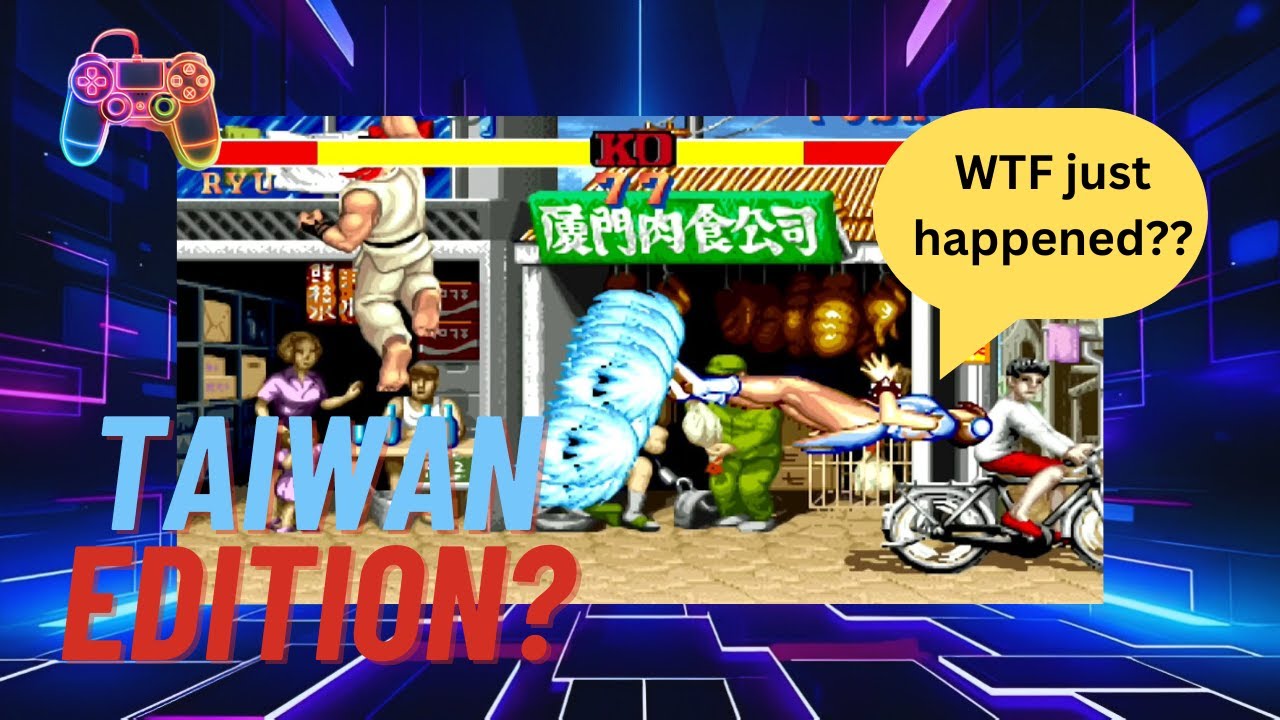 SF2 Taiwan Edition -Check my Bro's outfit! (Pandora Arcade)