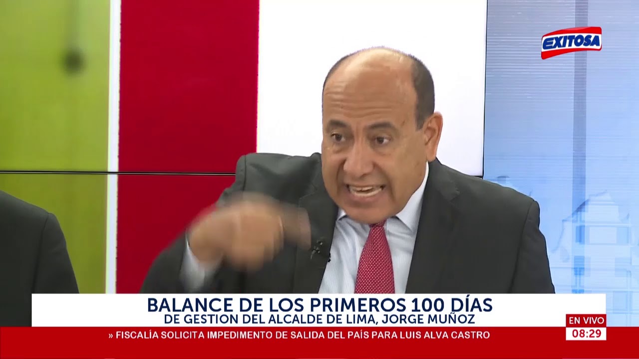 Balance de los primero 100 días de gestión del Alcalde de Lima, Jorge Muñoz