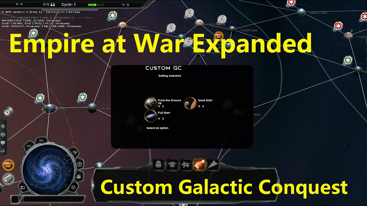 Empire at War Expanded: Custom Galactic Conquest Guide (TR 3.5 edition)