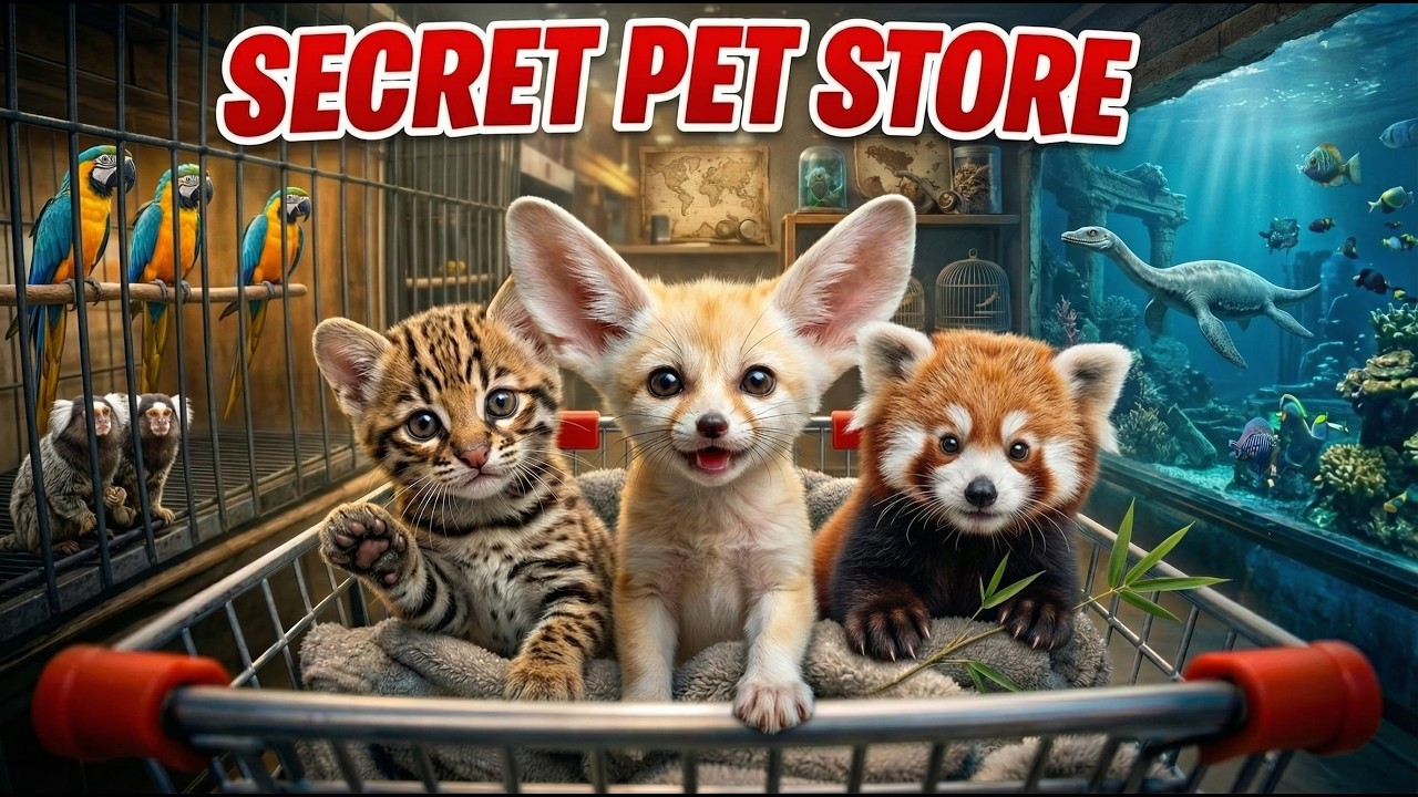 The VIRAL Secret Pet Store 🛒😱 CUTEST Edition Ever!