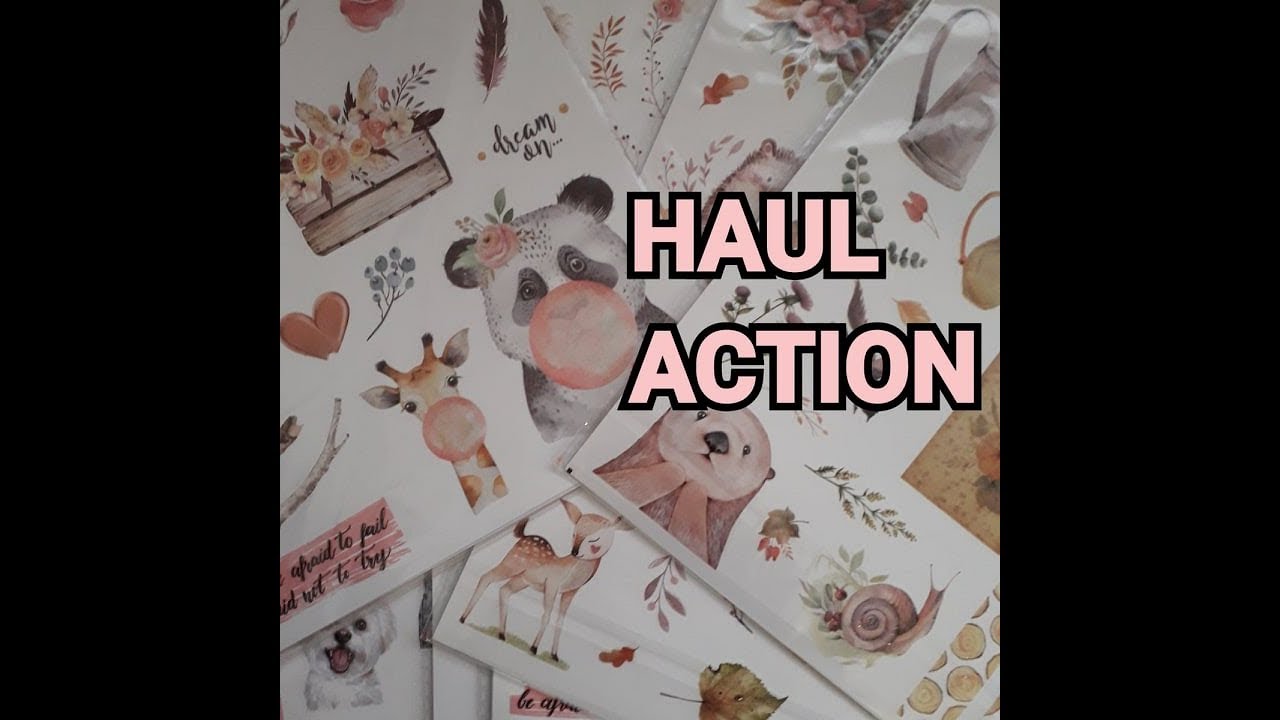 haul action : plein de nouveaux stickers trop choux !!!!