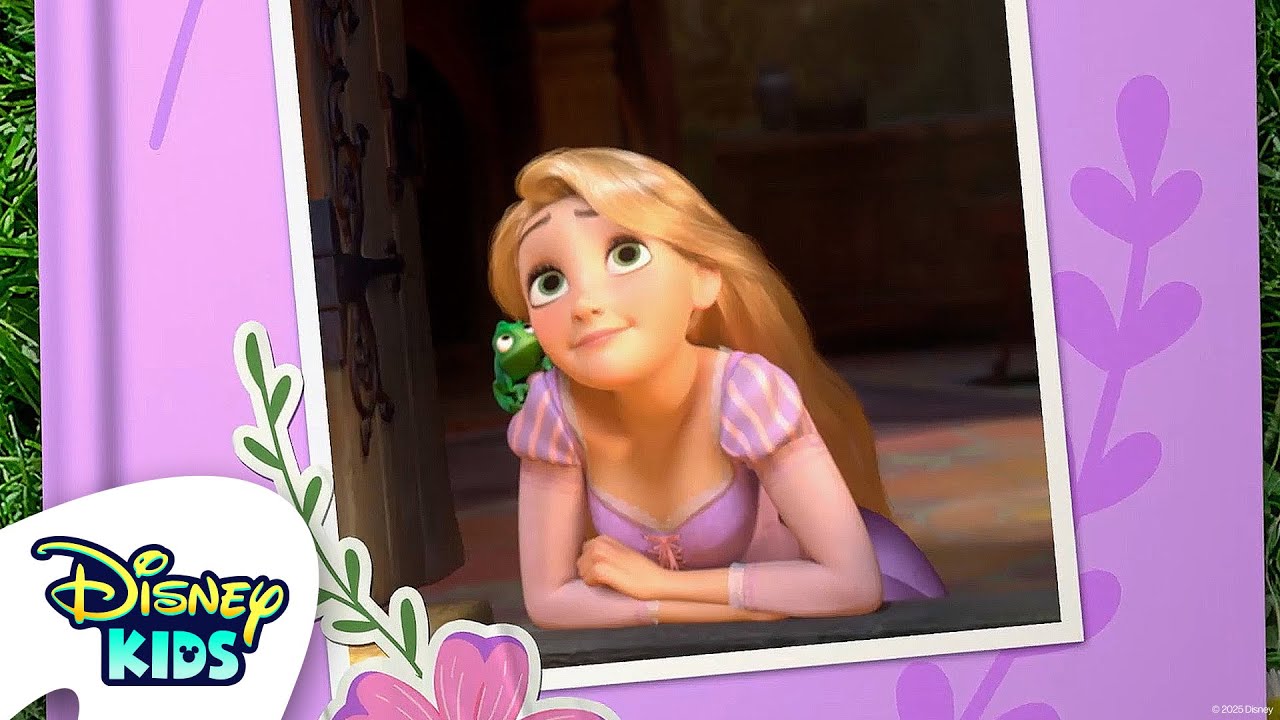 Meet Rapunzel 👸☀️🦎 | Tangled | @Disney Kids