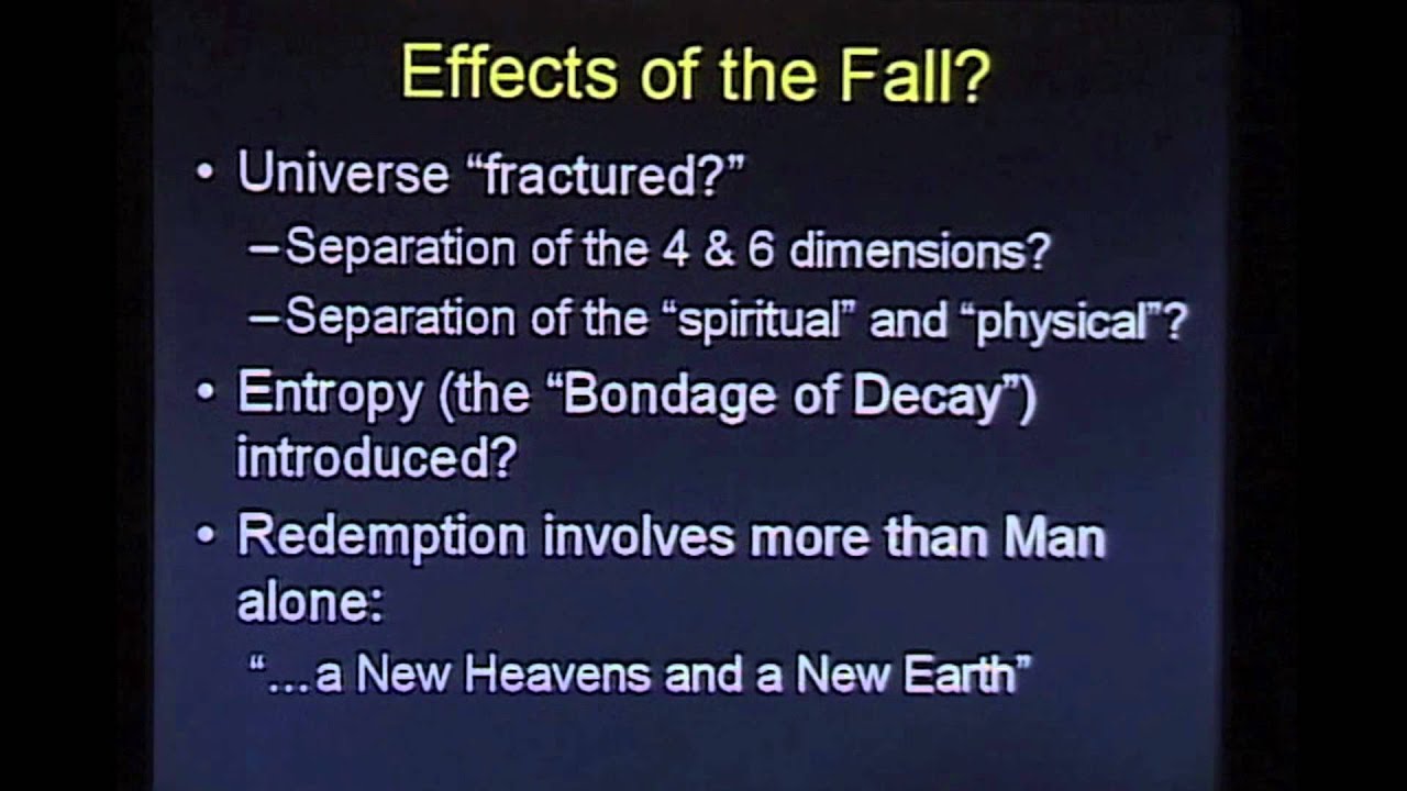 Effects Of The Fall - Chuck Missler