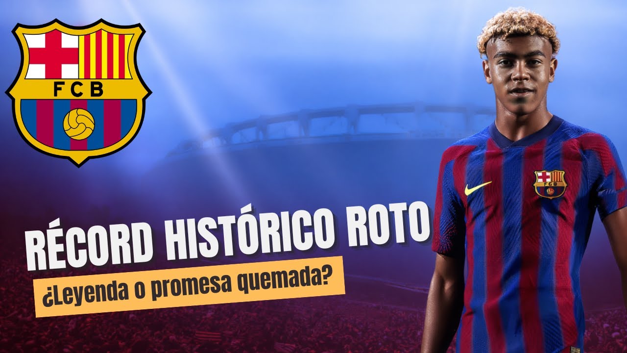 LAMINE YAMAL rompe RÉCORDS de Messi pero el BARÇA ya DEPENDE de él