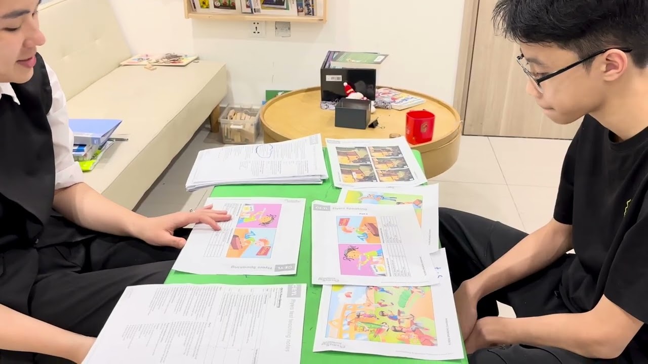 Flyers speaking test - Nhat Quang