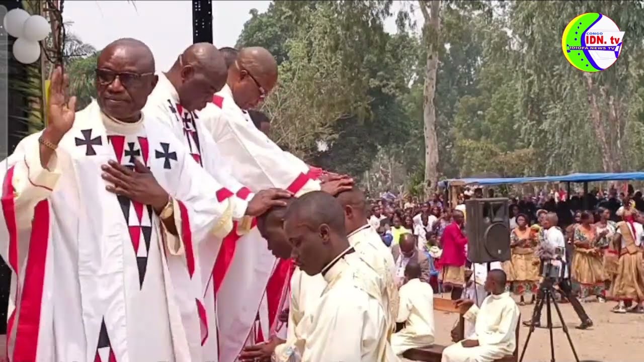 Idiofa: ordinations sacerdotales et diagonales 2025  diocèse d'idiofa 