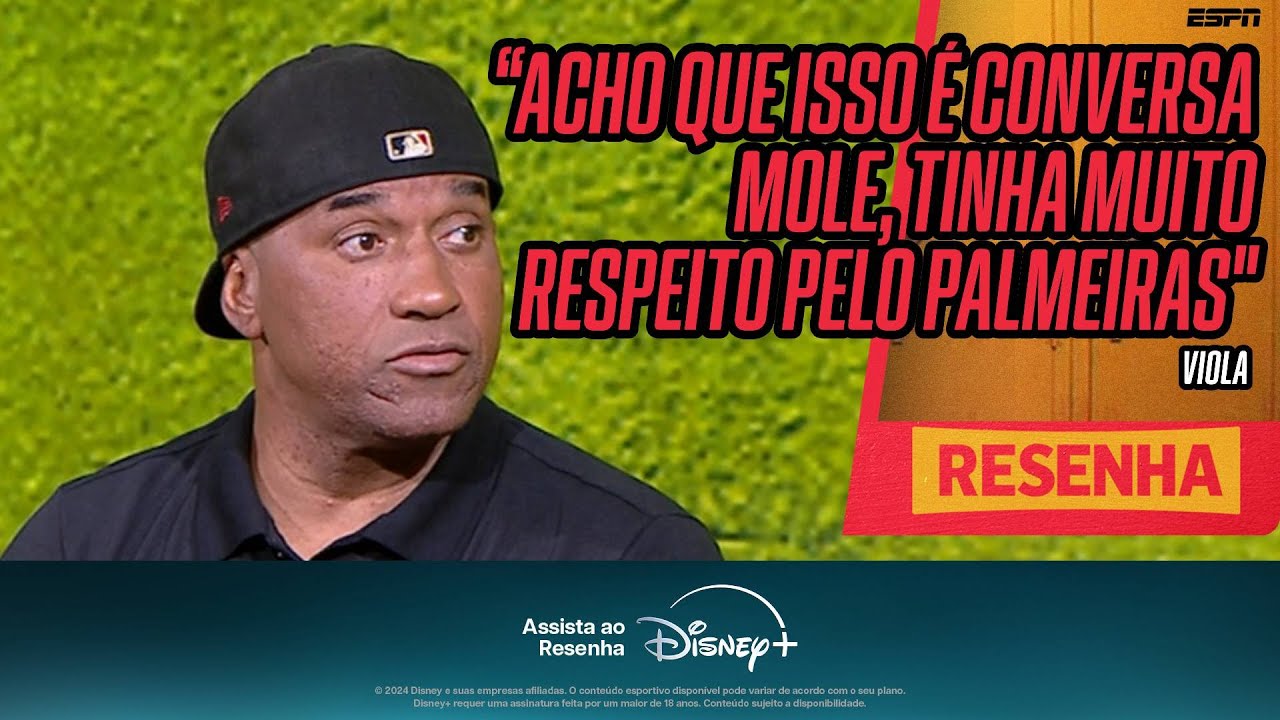 IMITAR um PORCO motivou o PALMEIRAS em 1993? 'Isso é conversa mole' I VIOLA no RESENHA ESPN