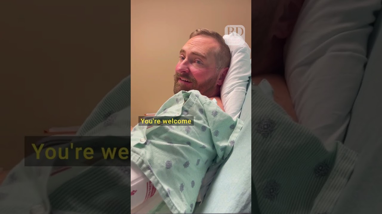 Guy Says the Funniest Things After Anesthesia