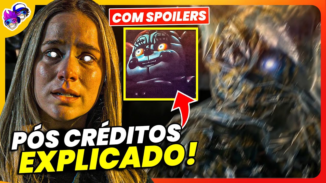 CENA PÓS-CRÉDITOS DE FIVE NIGHTS AT FREDDY'S 2 O FILME EXPLICADO!