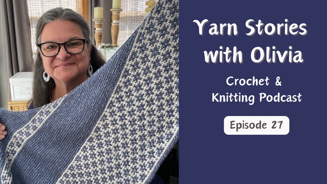 Knitting the Neona sweater by Isabell Kraemer | mosaic shawl | Portugal vacation. #knittingpodcast 