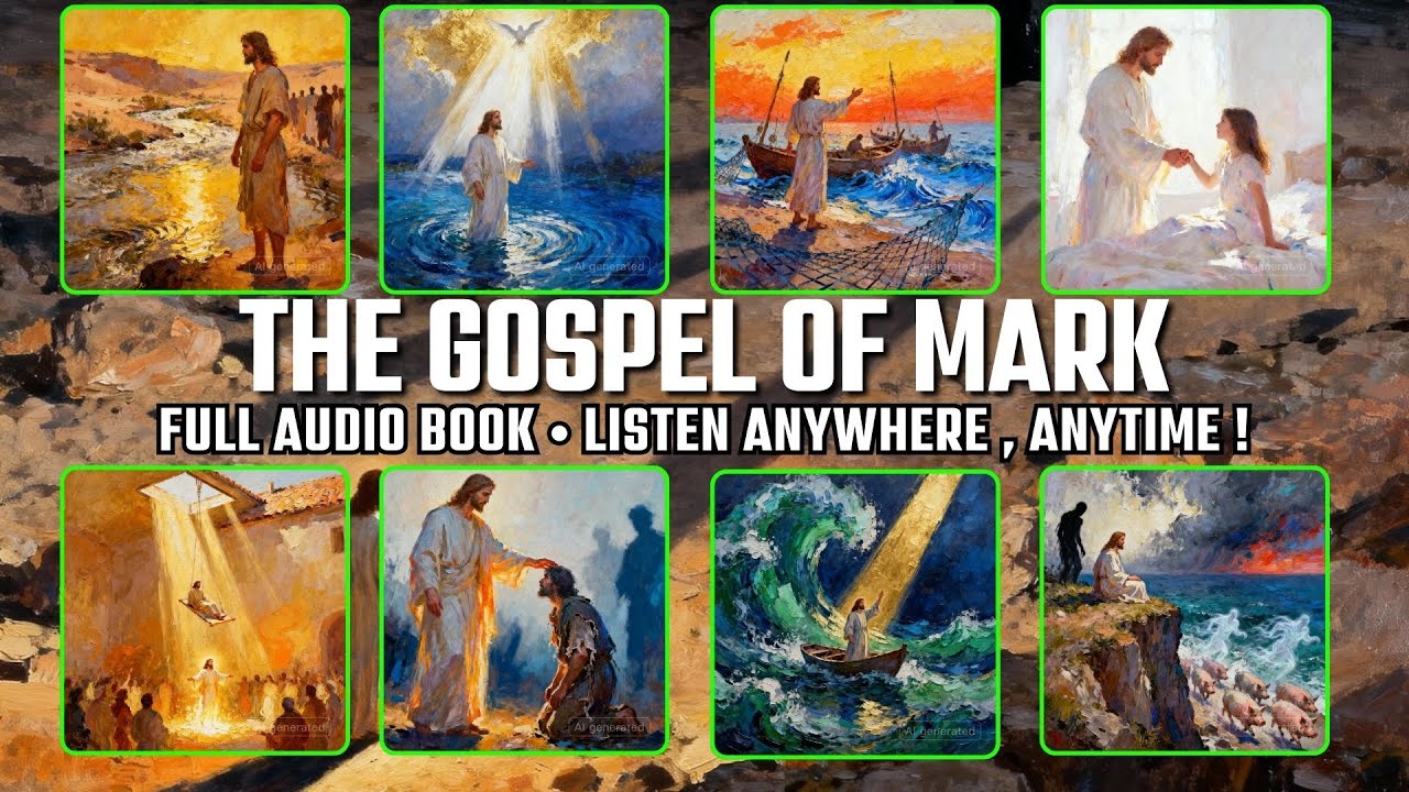 The Gospel of Mark | Full Audio Book (Listen Anywhere, Anytime!)