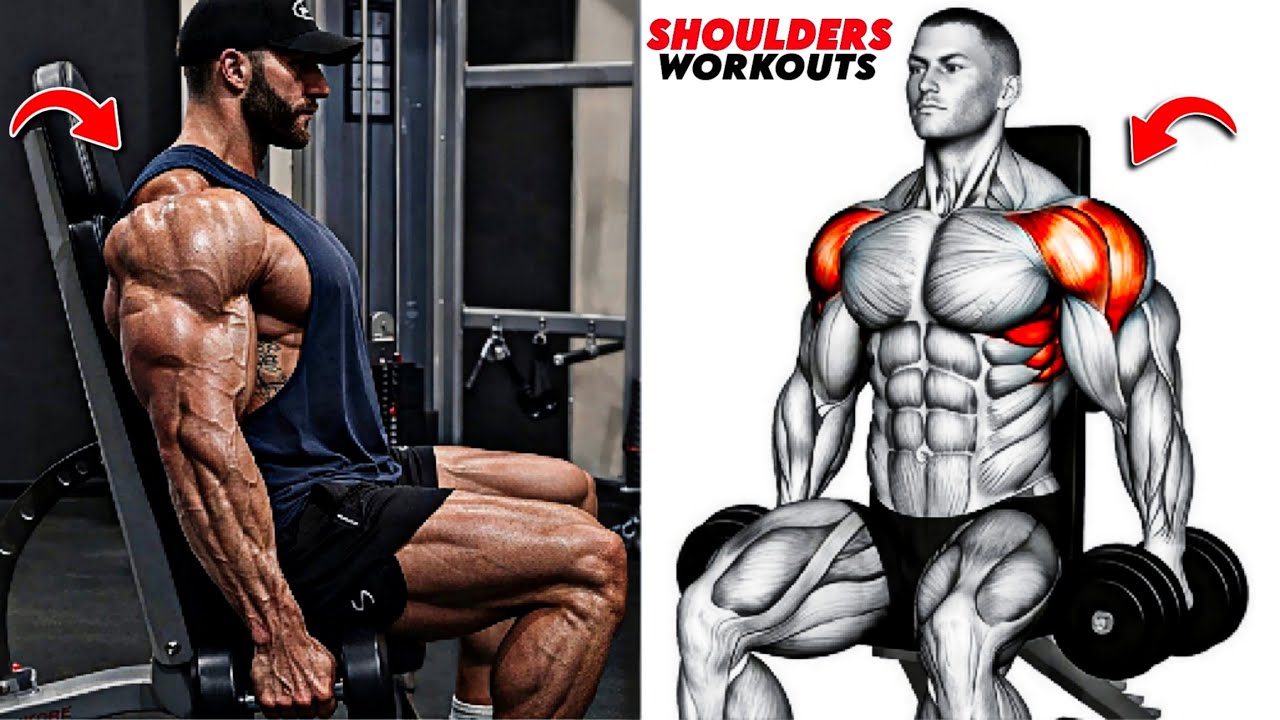 8 Best Shoulder Exercises for BIG Size, Width & 3D Muscle Growth 💪